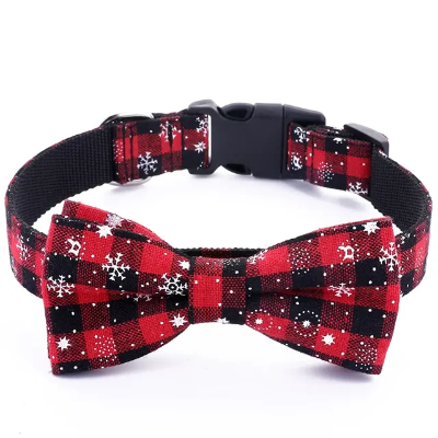 collier chien rouge pour noël