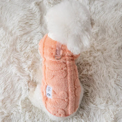 manteau pour chien rose