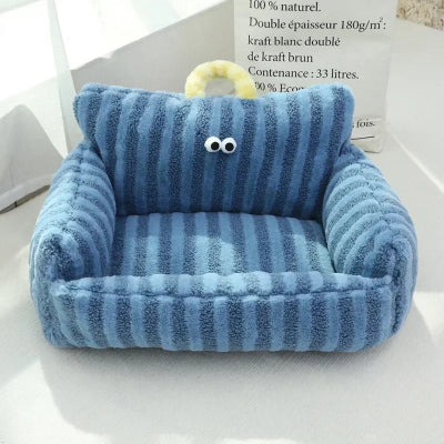 Canapé pour Chien bleu