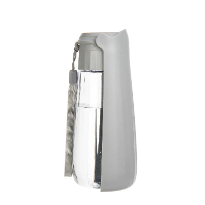 gourde pour chien  gris