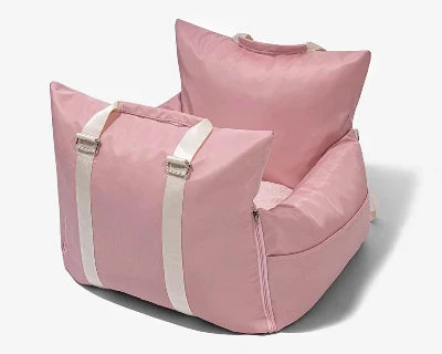 Panier pour chien rose