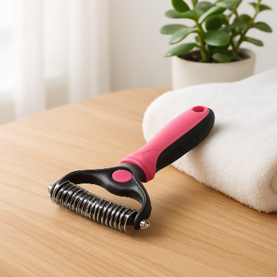 brosse-de-démêlage-rose