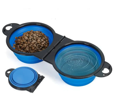 gamelle chien bleu 
