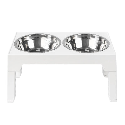 gamelle pour chien  blanche  stable 