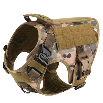 harnais- chien  camouflage 