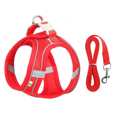 harnais-chien-rouge confort 