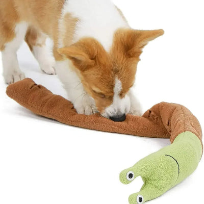  Votre chien peut exercer ses capacités de renifladge et de recherche en découvrant les délicieuses friandises cachées à l'intérieur.